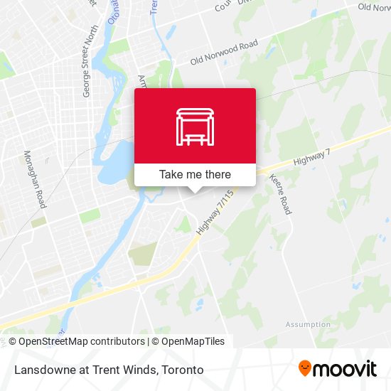 Lansdowne at Trent Winds map