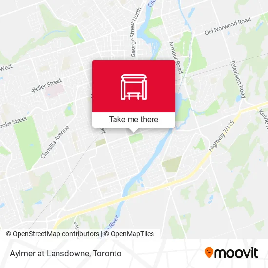 Aylmer at Lansdowne map