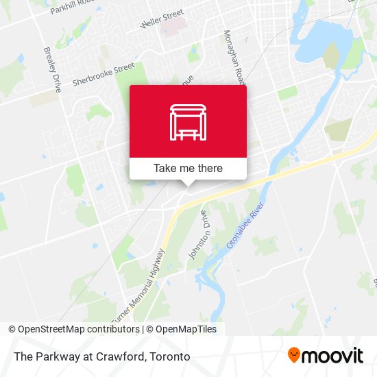 The Parkway at Crawford map