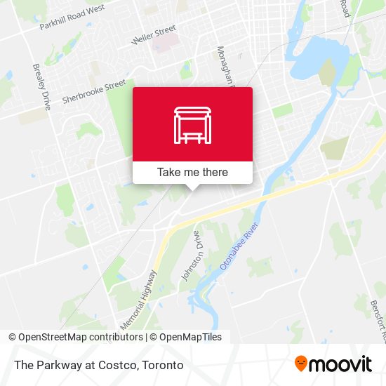 The Parkway at Costco map