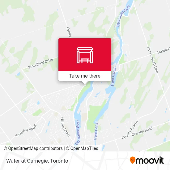 Water at Carnegie map