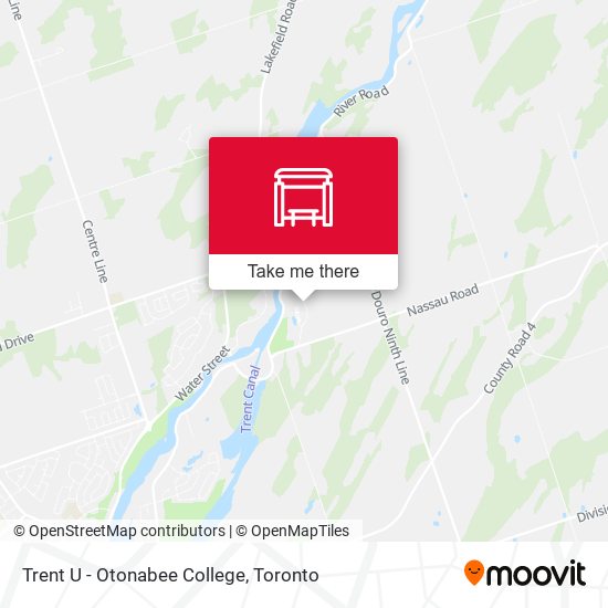 Trent U - Otonabee College plan