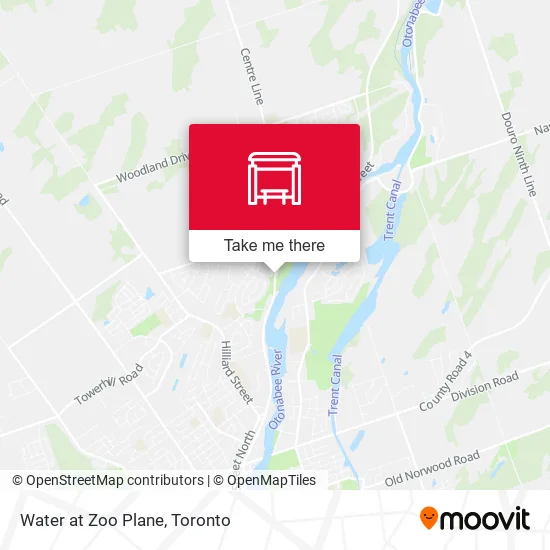 Water at Zoo Plane map