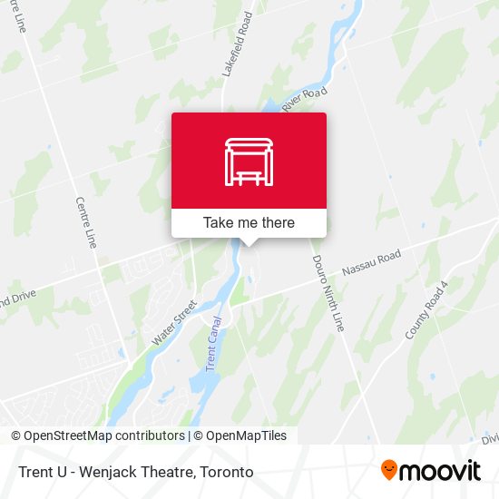 Trent U - Wenjack Theatre plan