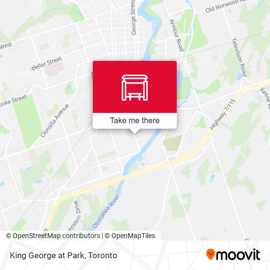 King George at Park plan