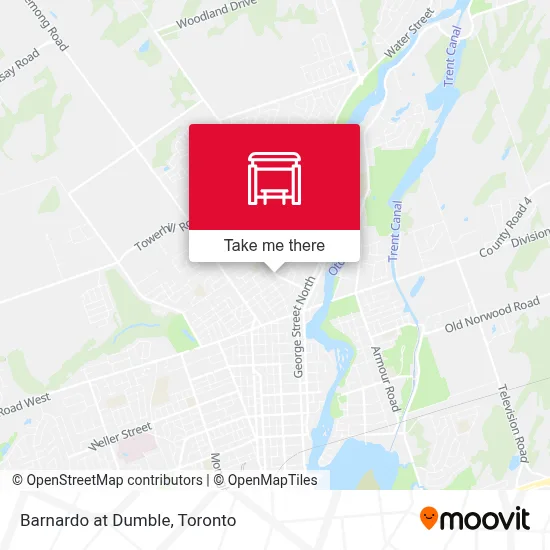 Barnardo at Dumble map