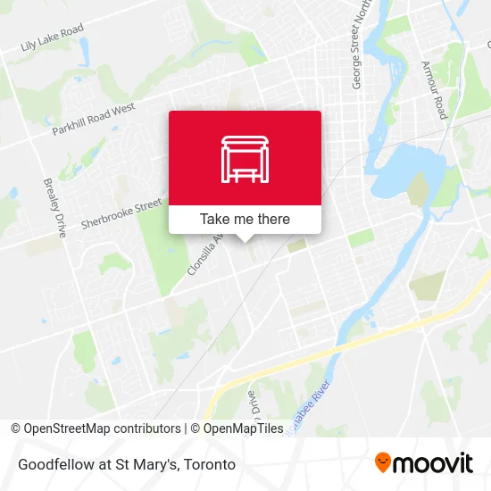 Goodfellow at St Mary's map