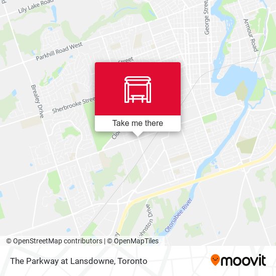 The Parkway at Lansdowne map