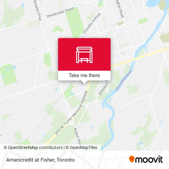 Americredit at Fisher map