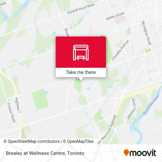 Brealey at Wellness Centre map