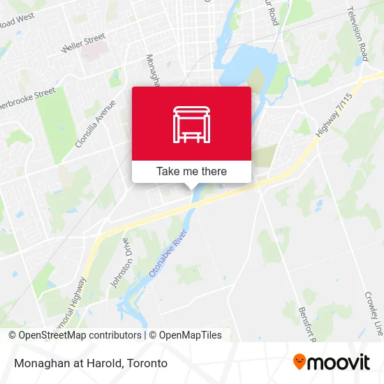 Monaghan at Harold map