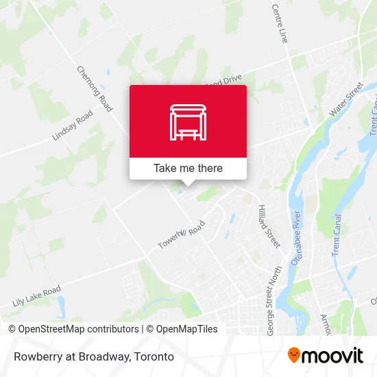 Rowberry at Broadway map