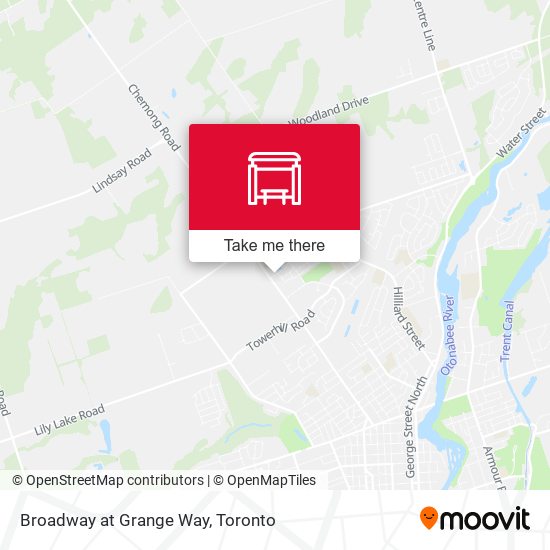 Broadway at Grange Way map