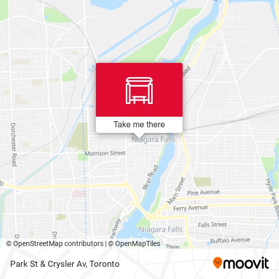 Park St & Crysler Av map