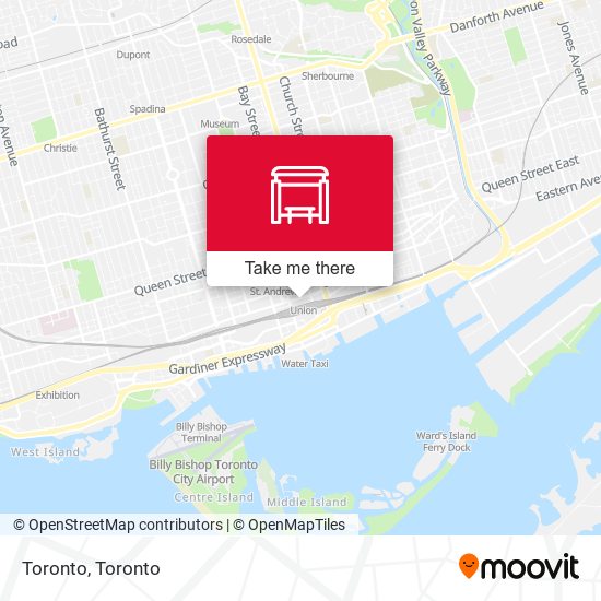 Toronto map