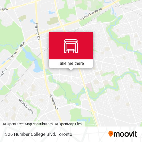 326 Humber College Blvd map