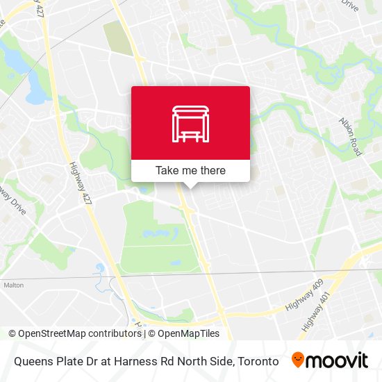 Queens Plate Dr at Harness Rd North Side plan