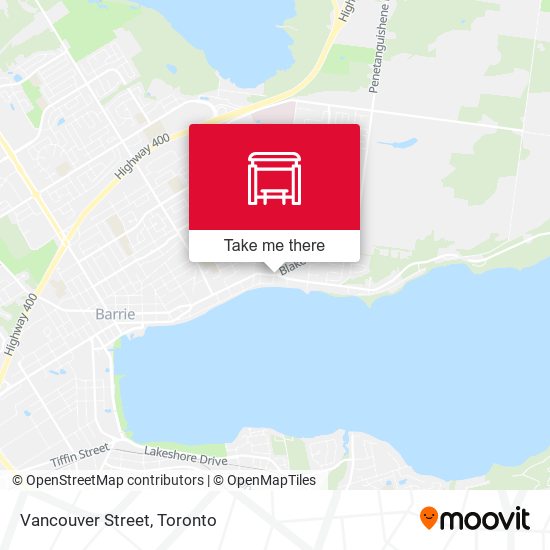 Vancouver Street map