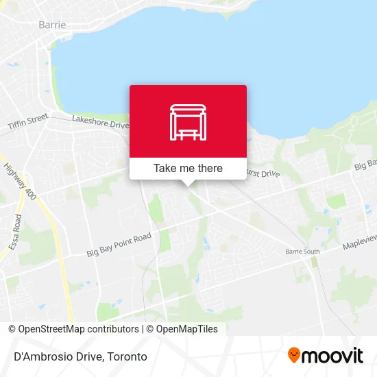 D'Ambrosio Drive map