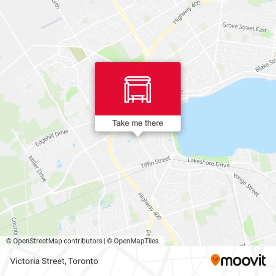 Victoria Street map