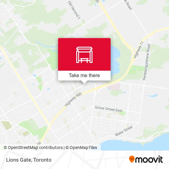 Lions Gate map