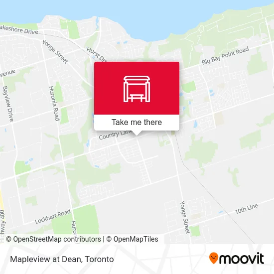 Mapleview at Dean map
