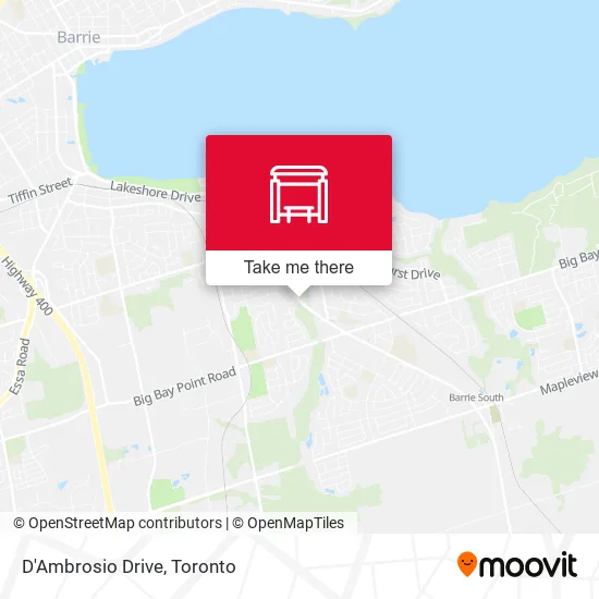D'Ambrosio Drive map