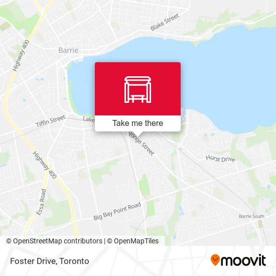 Foster Drive map