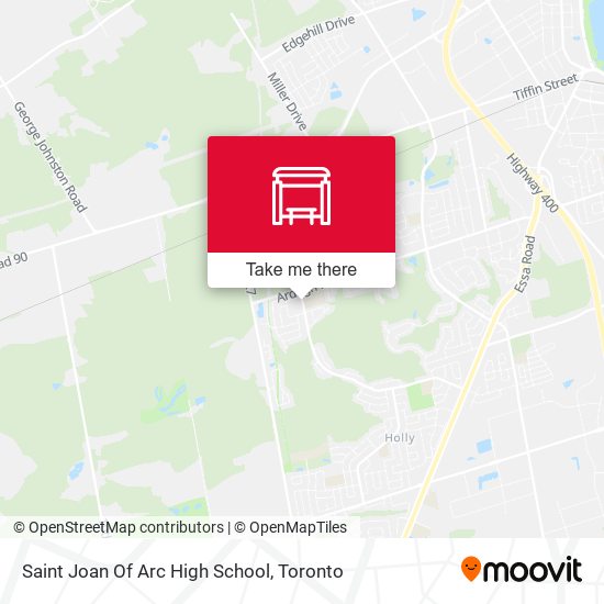 Saint Joan Of Arc High School map