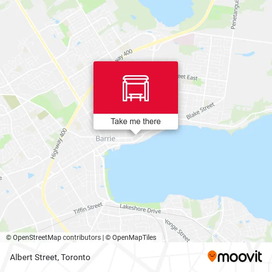Albert Street map
