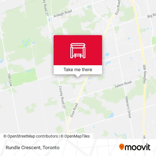 Rundle Crescent map