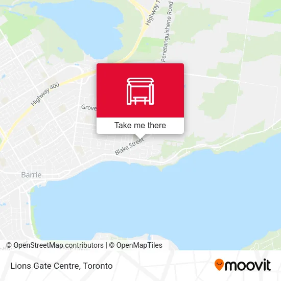 Lions Gate Centre map