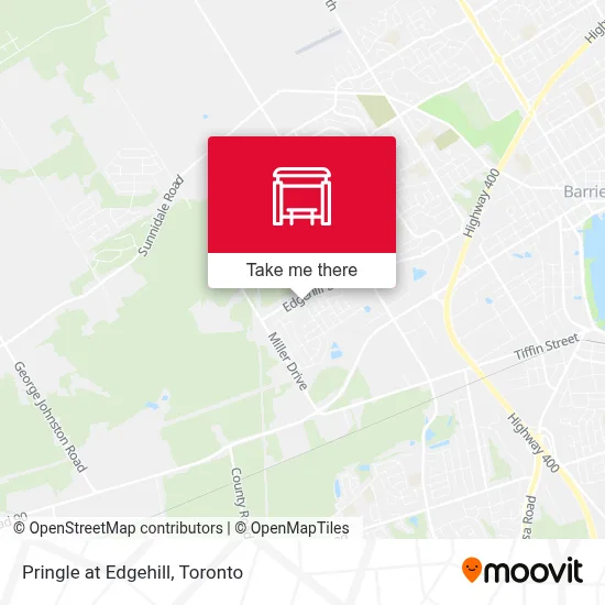 Pringle at Edgehill map