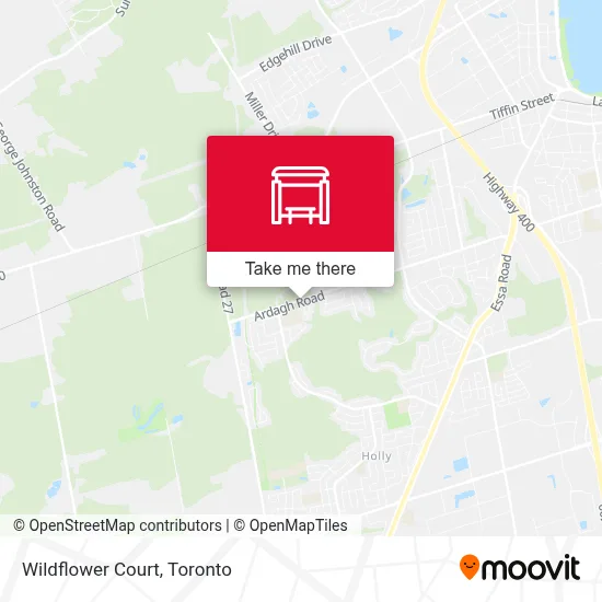 Wildflower Court map