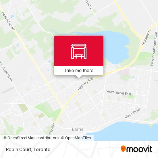 Robin Court map