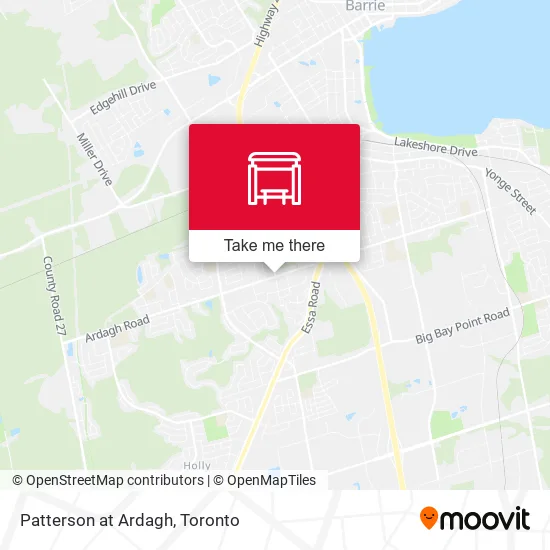 Patterson at Ardagh map