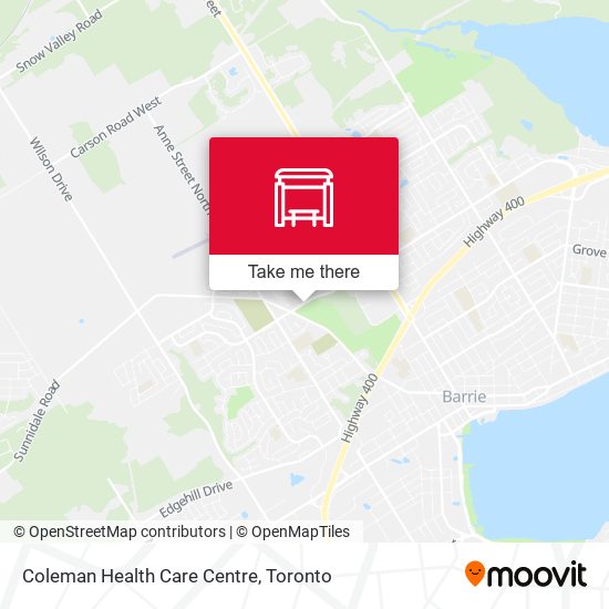 Coleman Health Care Centre plan