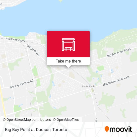 Big Bay Point at Dodson map