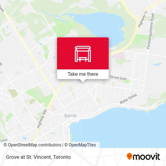 Grove at St. Vincent map