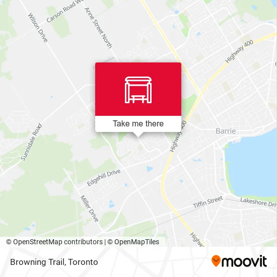 Browning Trail map