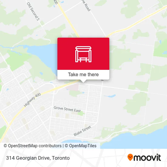 314 Georgian Drive map