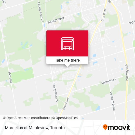 Marsellus at Mapleview map