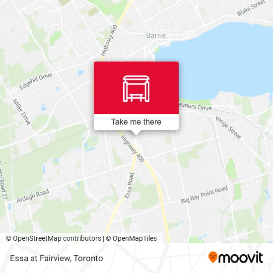 Essa at Fairview map