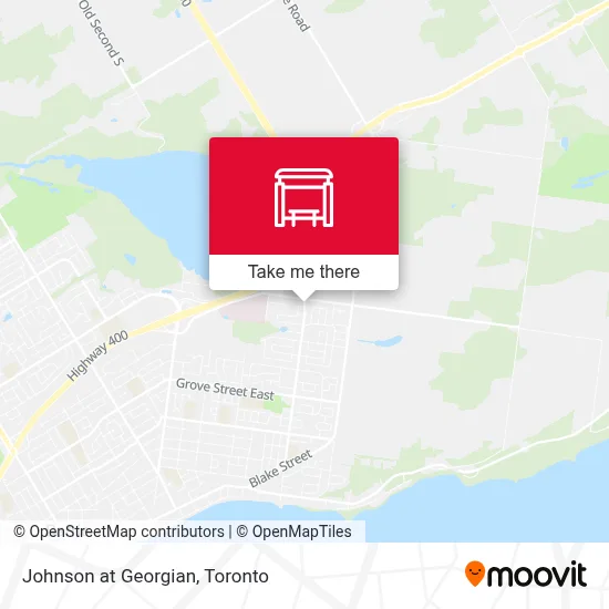 Johnson at Georgian map