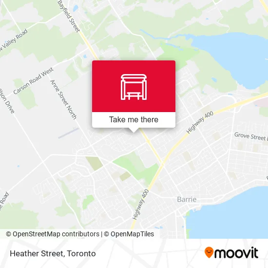 Heather Street map