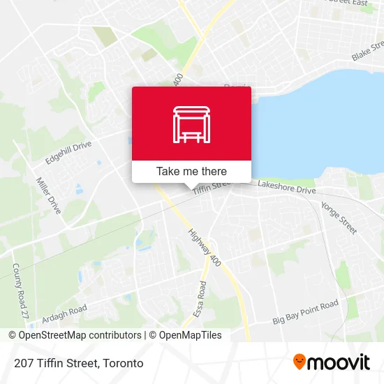 207 Tiffin Street map