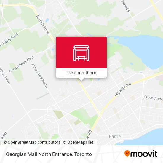 Georgian Mall North Entrance map