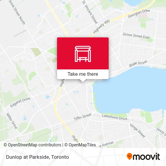 Dunlop at Parkside map