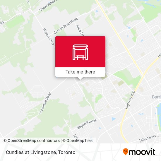 Cundles at Livingstone plan