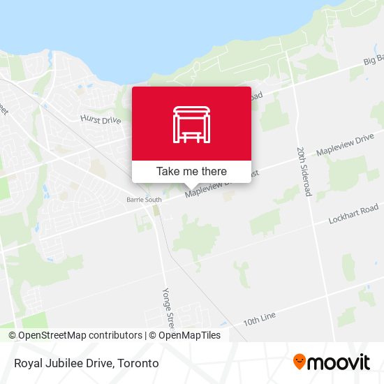 Royal Jubilee Drive plan